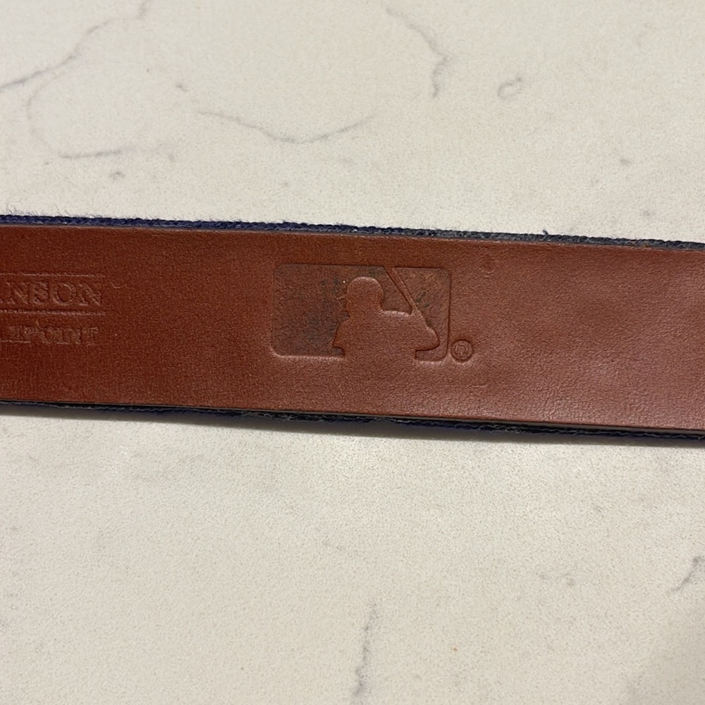 Smathers And Branson Chicago Cubs Needlepoint Belt Gem